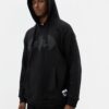 Koton Batman Oversized Hoodie Licensed Printed Raised Kangaroo Pocket