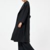 Koton Belt Detailed Double Breasted Long Cashmere Coat