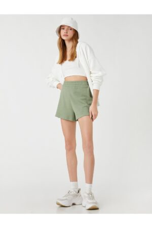 Koton Comfortable Cut Shorts with Thick Elastic Waist