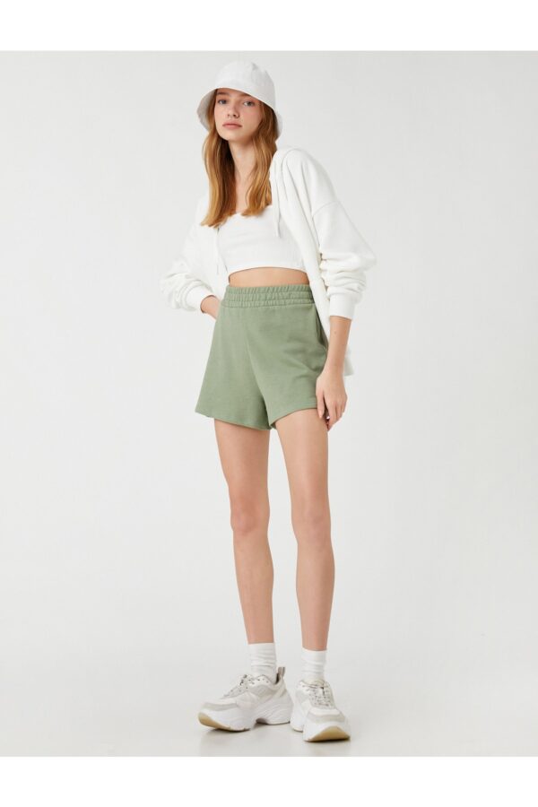 Koton Comfortable Cut Shorts with Thick Elastic Waist