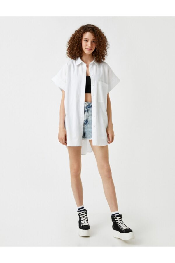 Koton Cotton Short Sleeve Shirt