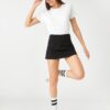 Koton Crop Sports T-Shirt Short Sleeve Crew Neck Soft Textured