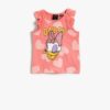 Koton Daisy Duck Licensed Printed Sleeveless T-Shirt Cotton