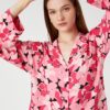 Koton Floral Shirt Relax Fit Long Sleeve
