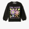 Koton Floral Sweatshirt Long Sleeve Crew Neck Raised