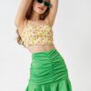 Koton Gathered Mini Skirt