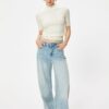 Koton High Collar Knitwear Sweater Short Sleeve