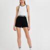 Koton High Waist Mini Shorts