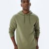Koton Hooded Sweatshirt Basic Cotton Blend