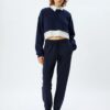 Koton Jogger Sweatpants Pocket Detailed Tied Waist Ribbed Comfortable Cut