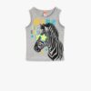 Koton Letter Printed Singlet