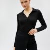 Koton Long Sleeve Polo Neck T-Shirt