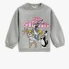 Koton Looney Tunes Printed Sweatshirt Licensed Half Turtleneck Long Sleeve