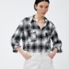 Koton Lumberjack Shirt with Pockets and Snaps