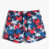 Koton Marine Shorts with Tie Waist Crab Print