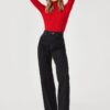Koton Melis Ağazat X - Slim Fit mintás garbós pulóver