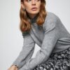 Koton Melis Ağazat X - Soft Textured Crew Neck Knitwear Sweater