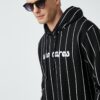 Koton Men's Black Striped Sweatshirt