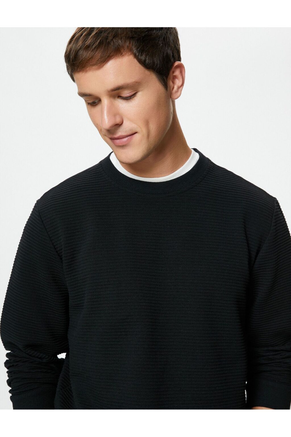 Koton Men's Black Sweater