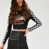 Koton Mini Skirt Leather Look Zipper Detail