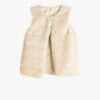 Koton Plush Vest Round Neck Sleeveless