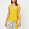 Koton Polka Dot Patterned Short Sleeve Blouse