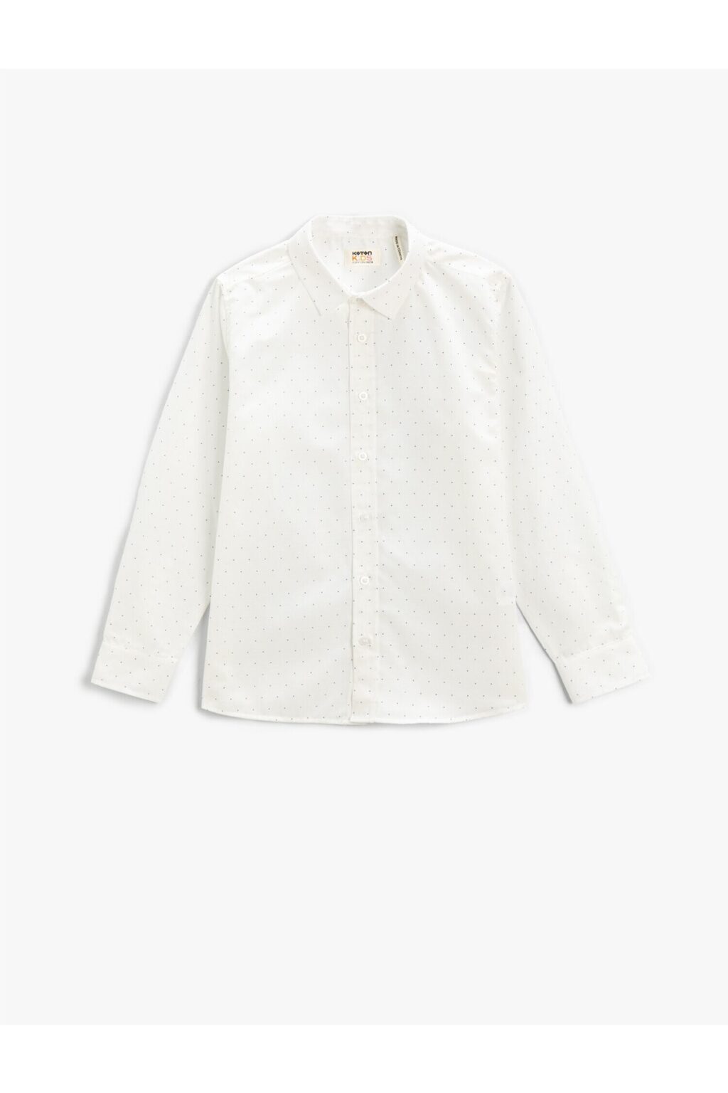 Koton Poplin Shirt Long Sleeve Classic Collar