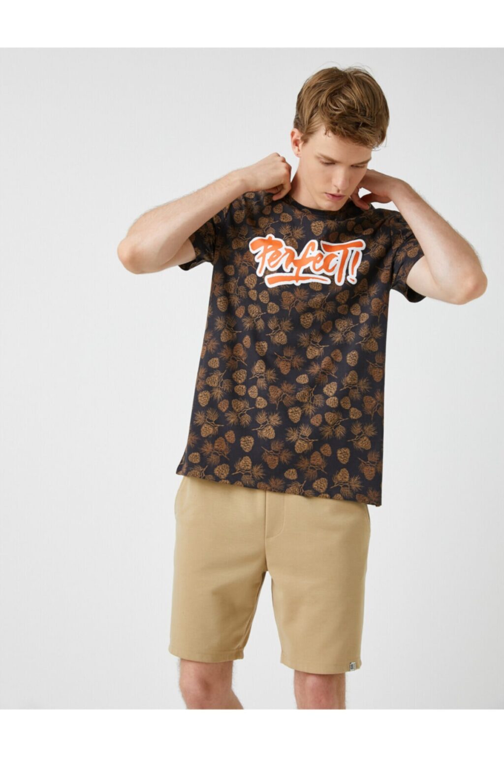 Koton Printed T-Shirt Cotton