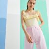 Koton Ruffled Undershirt Cotton