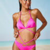 Koton Şahika Ercümen X - Bikini alsók keresztkötéssel