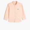 Koton Shirt Long Sleeve Embroidered Detailed Cotton