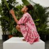 Koton Short Dress With Balloon Sleeves