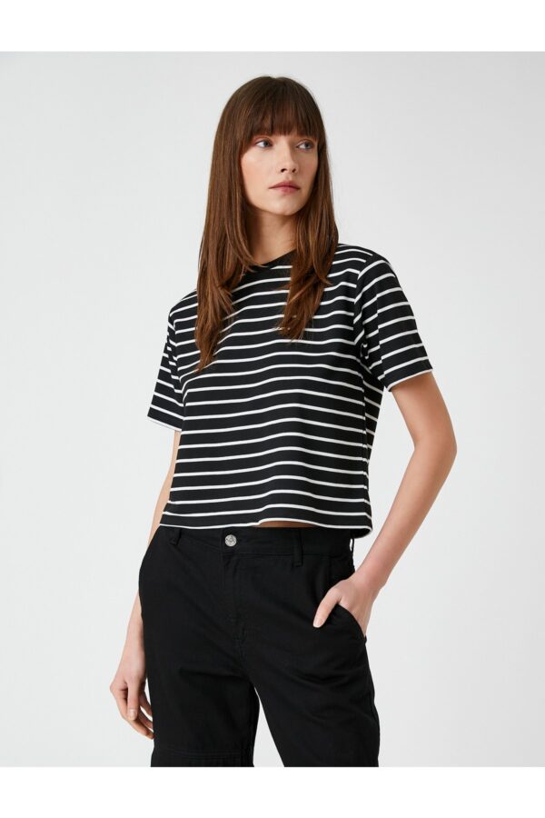 Koton Short Sleeve Crewneck T-Shirt