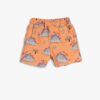 Koton Shorts Dinosaur Printed Cotton with Elastic Waist