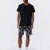 Koton Shorts with Lace-Up Waist Skull Print