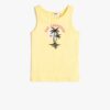 Koton Singlets Sleeveless Printed Cotton with Ribbons