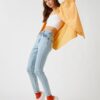 Koton Skinny Leg Jeans Trousers Slim Fit High Waist - Carmen Jean