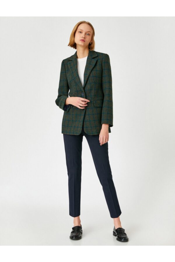 Koton Slim Fit nadrág zsebekkel