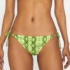 Koton Snakeskin Pattern Bikini Bottoms