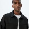 Koton Snap Button Viscose Blend Pocket Detailed Long Sleeve Shirt