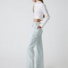 Koton Straight Long Leg Jeans Double Waist Detailed Normal Waist - Straight Jean