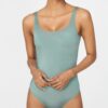 Koton Swimsuit - Green - Plain