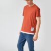 Koton T-Shirt - Orange - Oversize