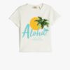 Koton T-Shirt Short Sleeve Crew Neck Sequin Cotton