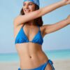 Koton Triangle Bikini Top Halter Necktie