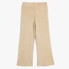 Koton Wide Leg Trousers Soft Textured Elastic Waist Camisole