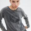 Koton Women's Anthracite Sweatshirt