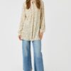 Koton Women's Brown Patterned Tunic