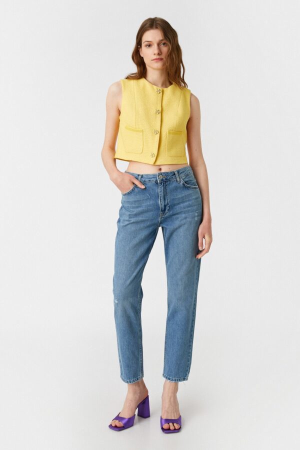 Koton Women's Light Indigo Jeans