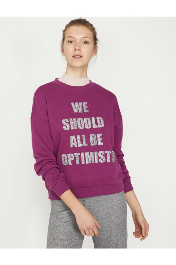 Koton Women's Pink Sweatshirt